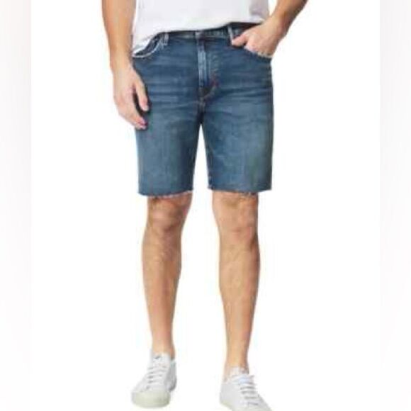 Joe's Jeans Men's Slim Fit Cutoff Denim Bermuda Short - Picture 1 of 4